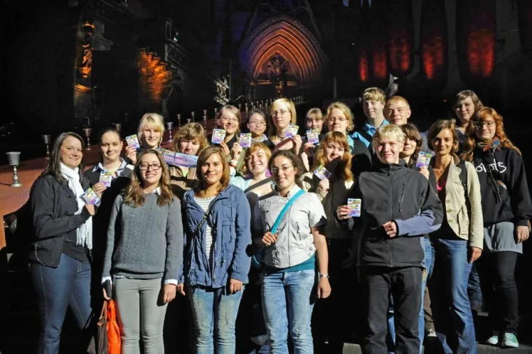 Bild: KULTURpass Thüringen ermöglicht Schülern den Besuch der letzten Hauptprobe des "Messias"