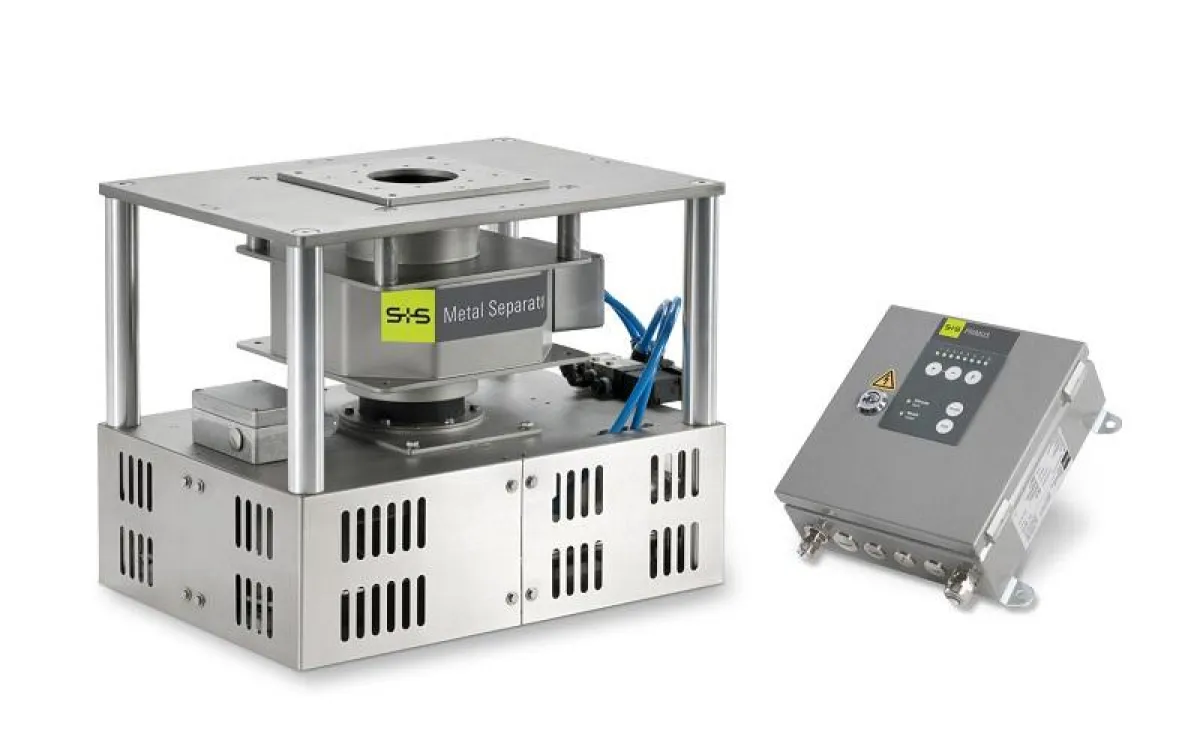 S+S zeigt auf der FAKUMA 2011 erstmals den Metall-Separator PROTECTOR-MF. (Foto: S+S)