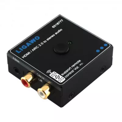 Bild: Klein aber oho: der neue HDMI ARC 2.0 Audio Exractor von Ligawo