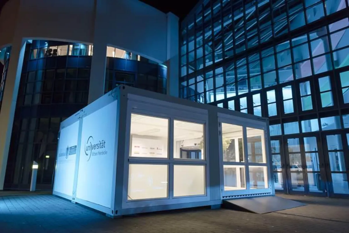 Neuer Eingangsbereich aus ELA Modulen für den Familienunternehmer Kongress.