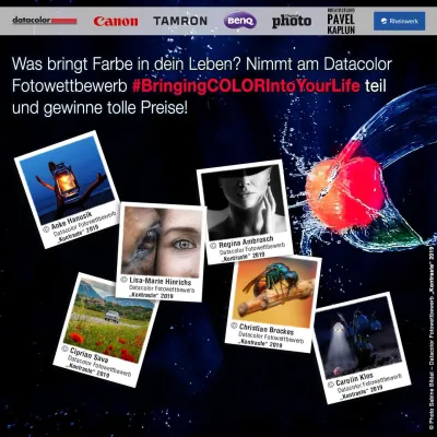 Datacolor® Fotowettbewerb zum Thema #BringingCOLORIntoYourLife Bild: Datacolor® Fotowettbewerb zum Thema #BringingCOLORIntoYourLife