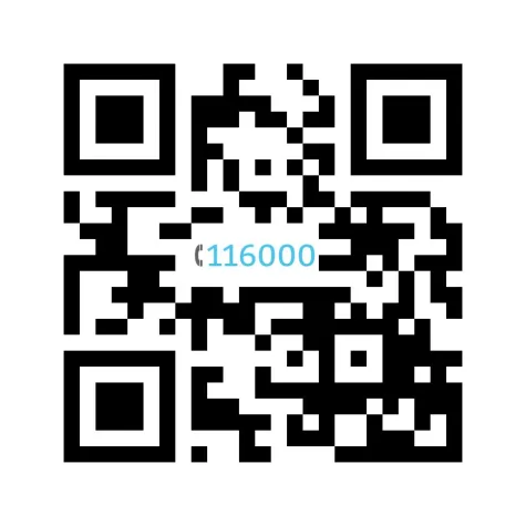 Bild: QR-Codes zur Suche vermisster Kinder.