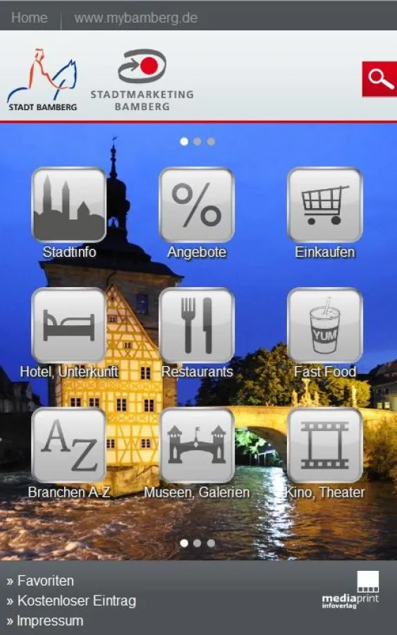 Ab jetzt kostenlos im App-Store - Die Bamberg App