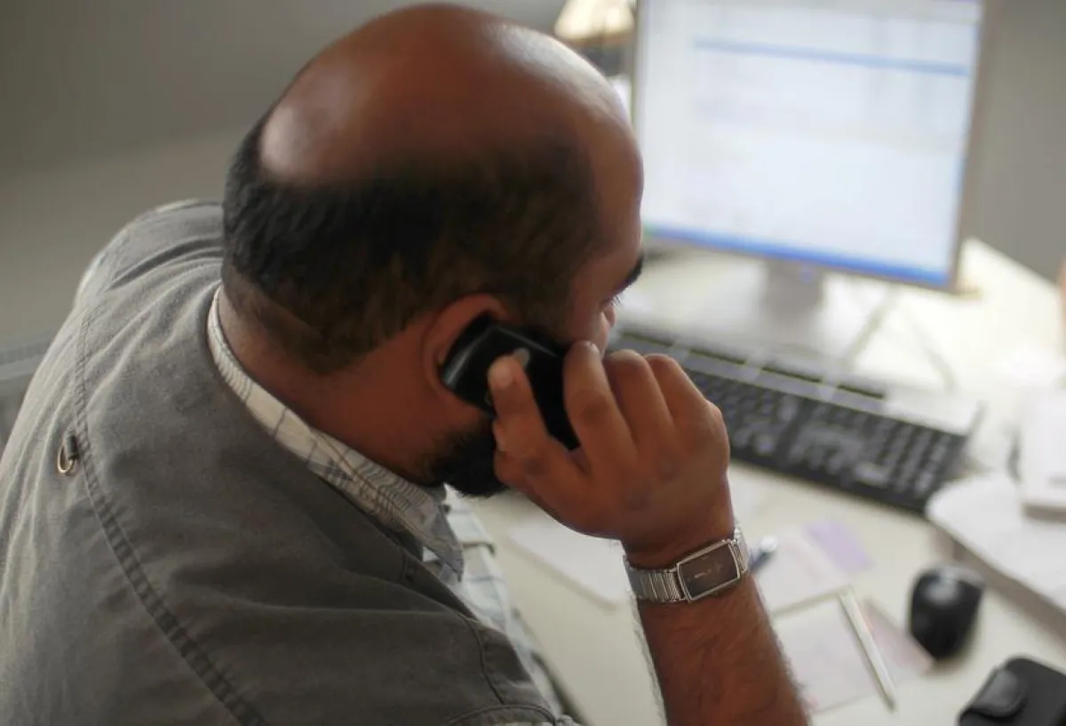 MuTeS-TelefonSeelsorger bei der Arbeit