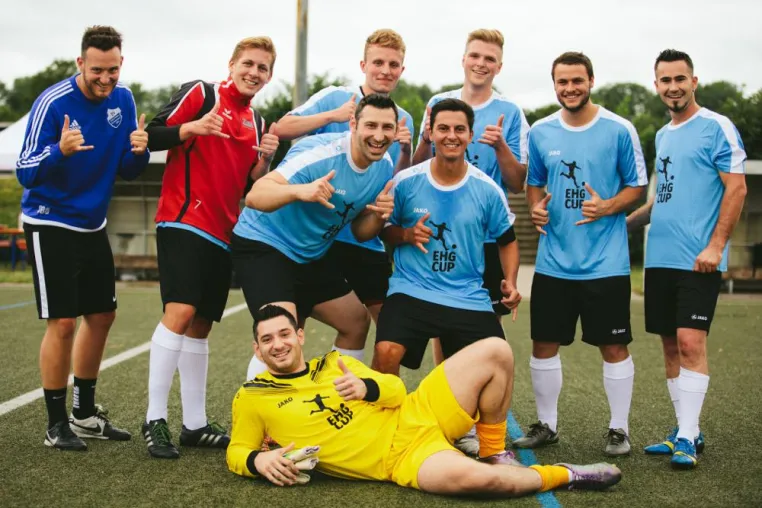Bild: "Young Professionals" von Hymer-Leichtmetallbau siegten bei Fußball- Freundschaftsturnier