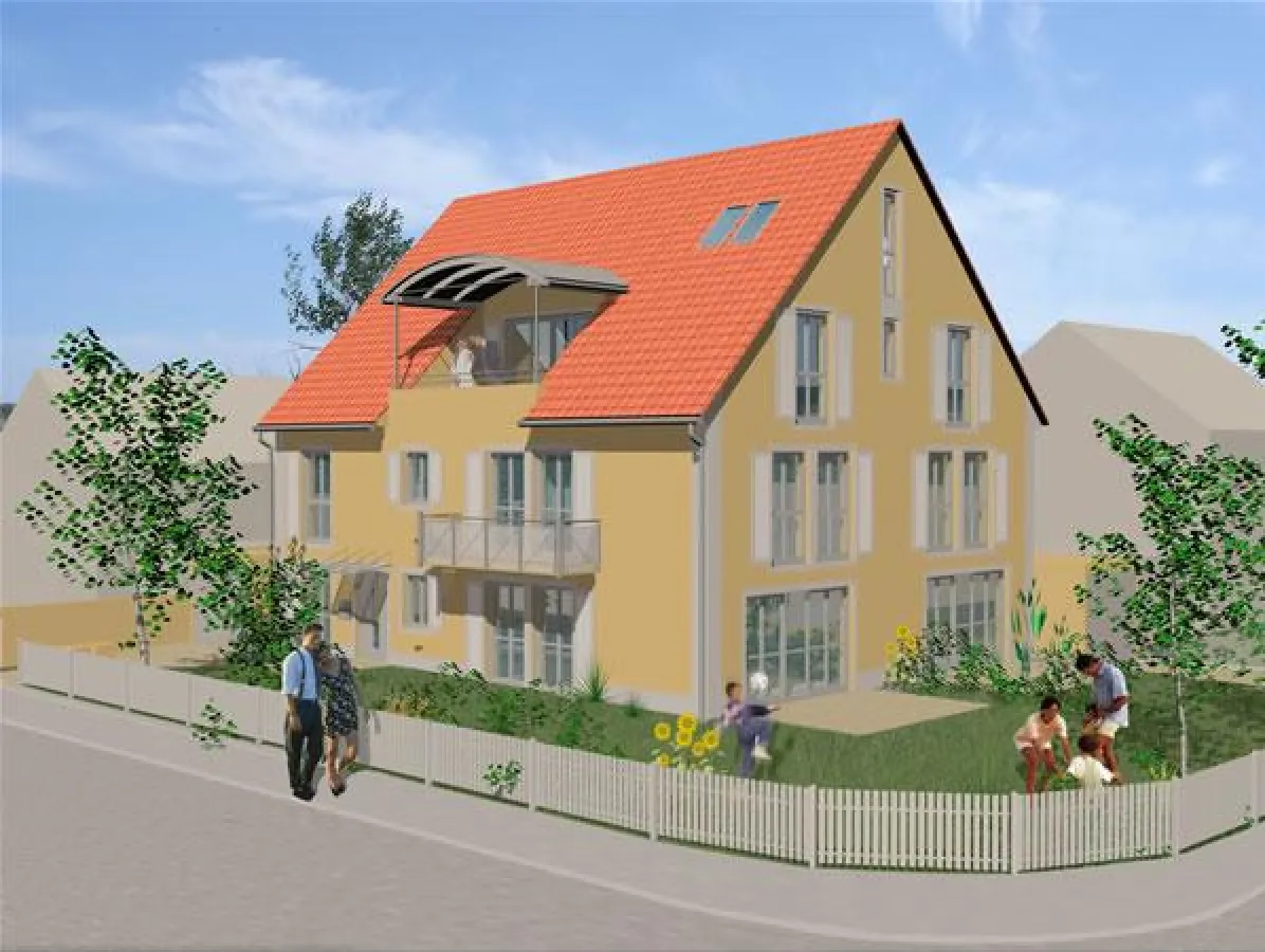 Die gärtnerische Bepflanzung wird dem Erscheinungsbild des Hauses angepasst.