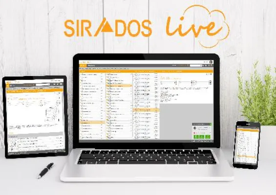 Bild: Neuer webbasierter Datenservice von der Marke SIRADOS aus dem Hause WEKA MEDIA