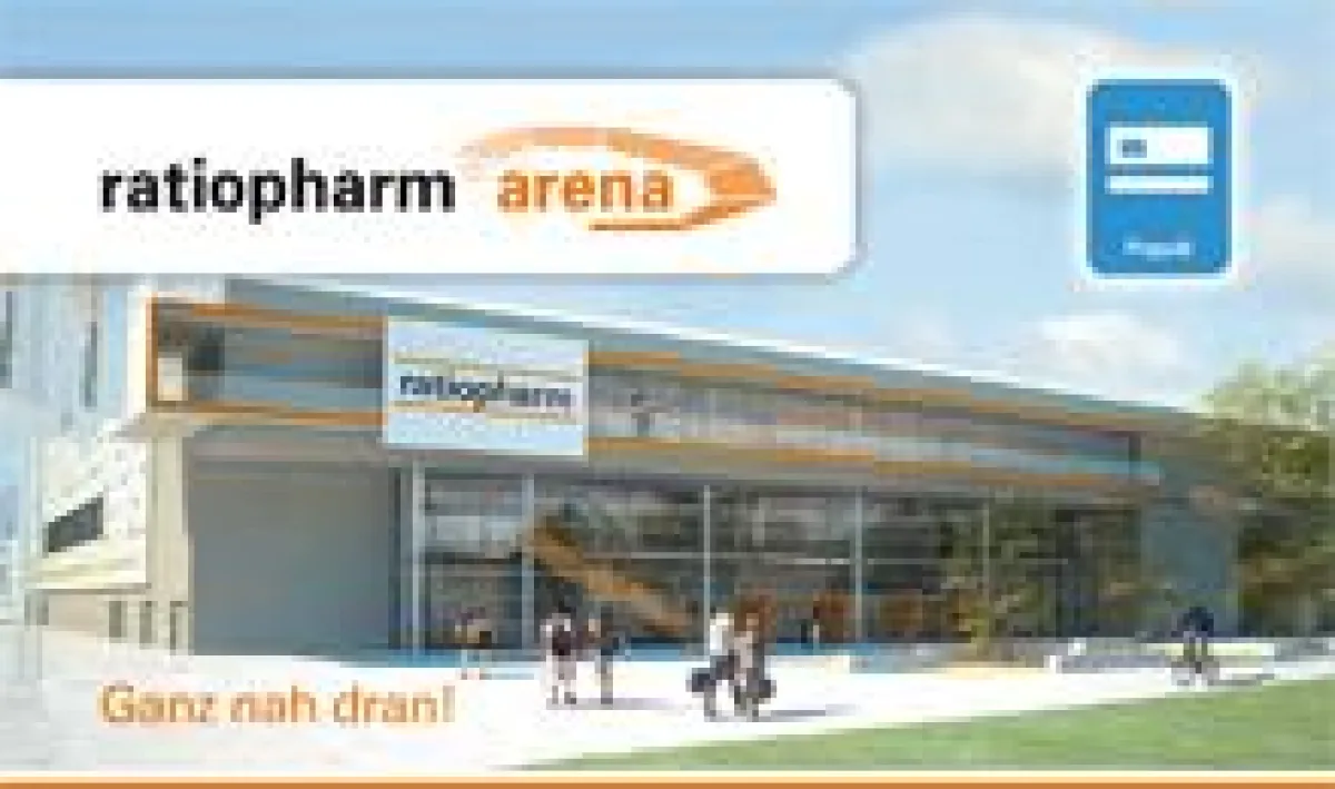 Entwurfszeichnung ratiopharm arena