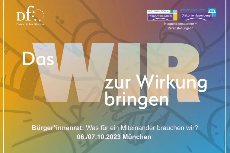 Bürger*innenrat und Barcamp im Mittelpunkt Bild: Bürger*innenrat und Barcamp im Mittelpunkt