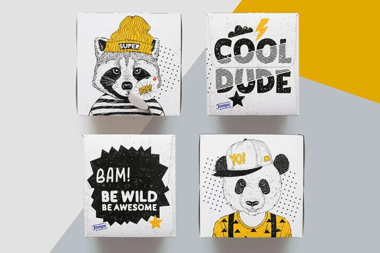 Bild: HAJOK Design kreiert neue Special Editions für Tempo
