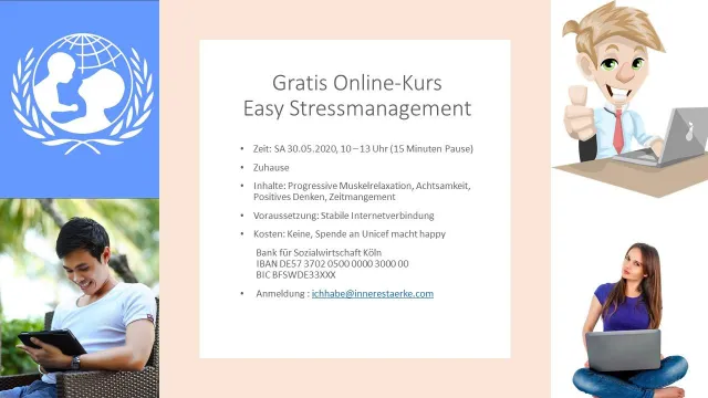 Bild: 30. Mai Stressmanagement Kompakt Kostenfrei Online