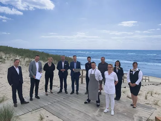 Bild: 5 STERNE FÜR DAS STRANDHOTEL DÜNENMEER. DAS HOTEL GEHÖRT SOMIT ZU DEN NUR SIEBEN 5 STERNE HOTELS IN MV