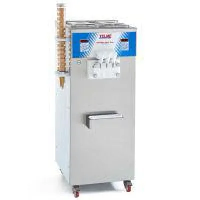 Bild: Neue Telme Softeis - und Frozen Yogurt Eismaschine 400 P Twin am Markt Made in Italy