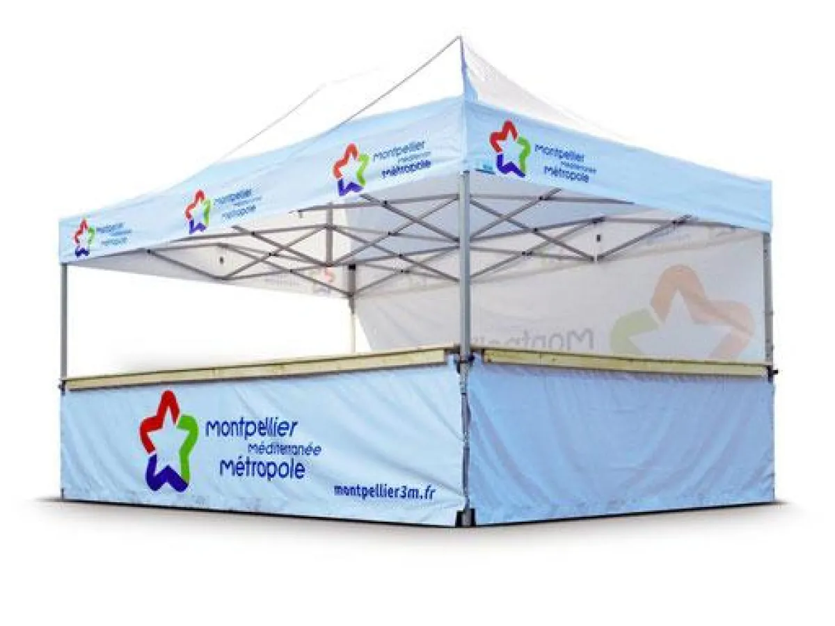 Super stabiler, personalisierter Faltpavillon Octa Pro