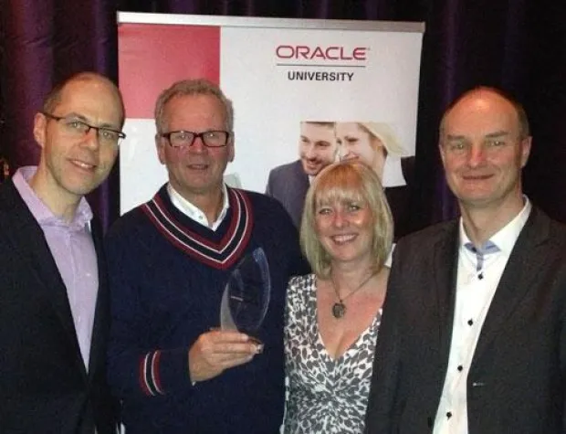 the campus GmbH erhält Auszeichnung von Oracle Bild: the campus GmbH erhält Auszeichnung von Oracle