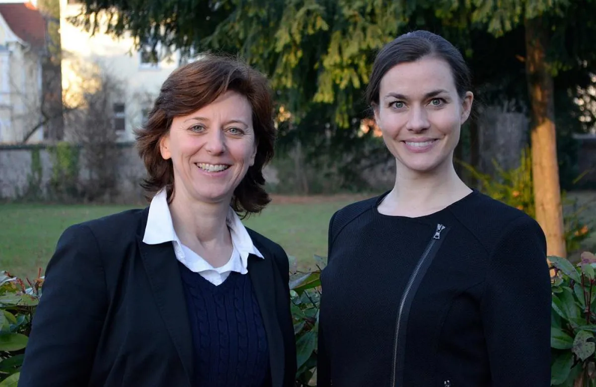 Prof. Dr. Michaela Moser und Prof. Dr. Ute Gartzen