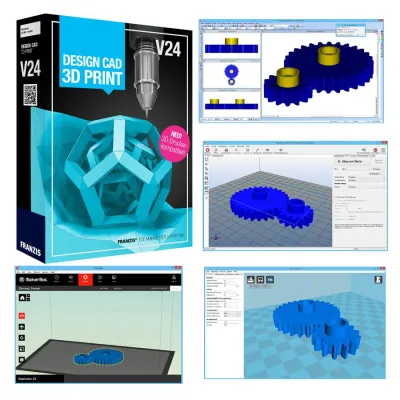 Bild: Neuestes DesignCAD 3D Print V24 - Konstruktion und Entwicklung für 3D-Druck