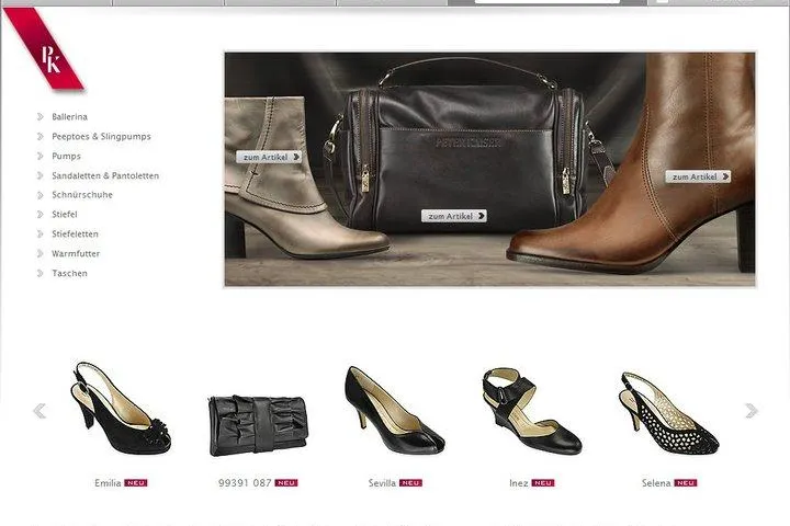 Erfolgreicher Relauch des exklusiven Peter Kaiser Onlineshops Bild: Erfolgreicher Relauch des exklusiven Peter Kaiser Onlineshops