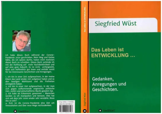 Bild: „Das Leben ist ENTWICKLUNG … in Geschichten mit Erkenntnissen."