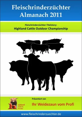 Bild: Fleischrinderzüchter-Almanach 2011 als kostenloser Download