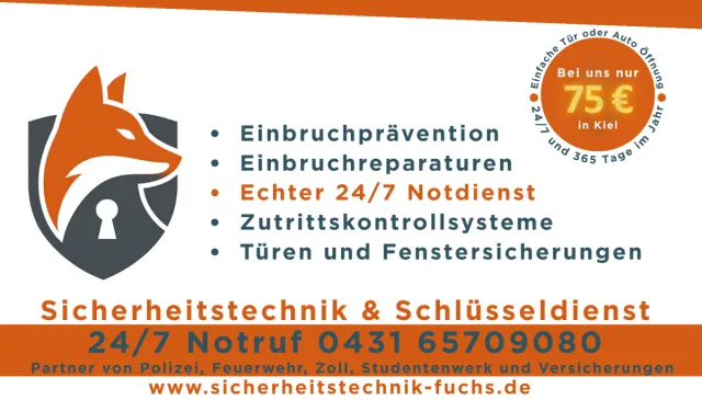 Bild: Sicherheitstechnik Fuchs schützt Verbraucher vor Abzocker beim Schlüsseldienst