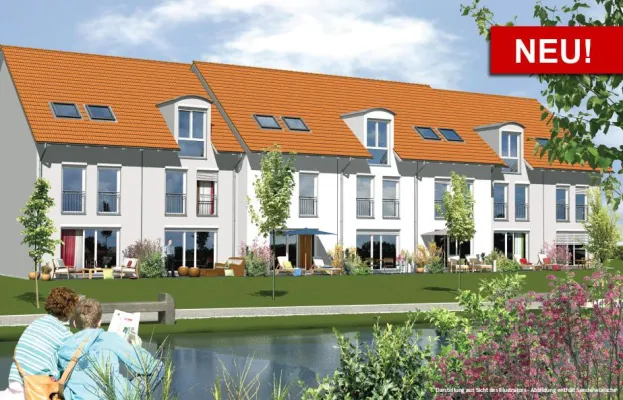Bild: Poings kreative Kinder beim Dachziegelmalwettbewerb in der Blumenstraße bei CONCEPT BAU - PREMIER