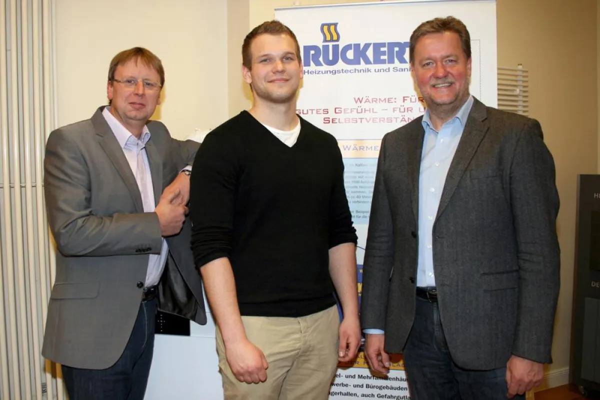 Foto: vlnr: Andreas Schuhmann, Jan Breuer und Lars Rückert.