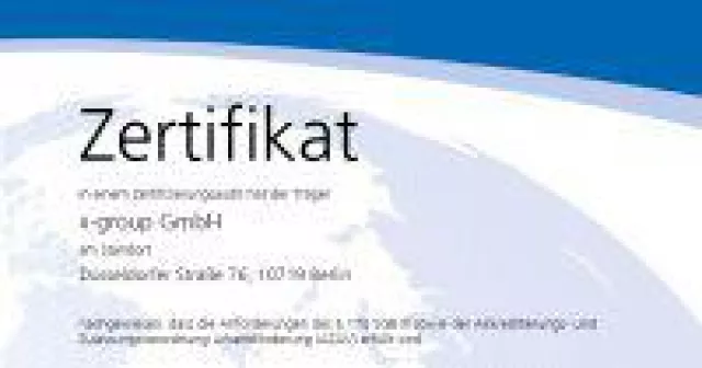 Bild: Berliner Institut X-GROUP erhält Zertifizierung als offizieller Bildungsträger (AZAV)