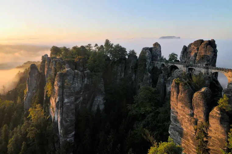 Bild: Sächsische Schweiz: Tourismusverband begrüßt Bauprojekt Basteiaussicht