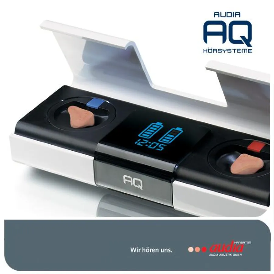 Hören ohne Kompromisse. Mobil und unabhängig. AQ Hörsysteme passen sich Ihrem Lebensrhythmus an.