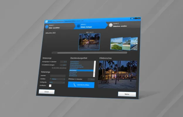 Easy Slideshow 2.0: Fotoshows mit Musik jetzt noch komfortabler gestalten Bild: Easy Slideshow 2.0: Fotoshows mit Musik jetzt noch komfortabler gestalten