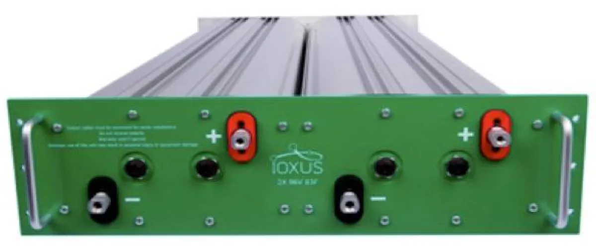 Bild zeigt 2 Module a 96V/83F für 19Zoll Einbau