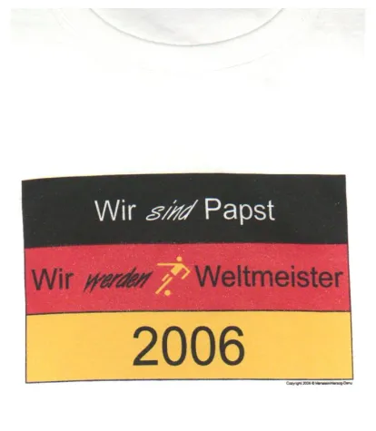 Bild: Das Kult-T-Shirt zur Fußballweltmeisterschaft