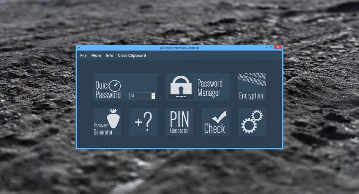 Screenshot - Passwort Generator