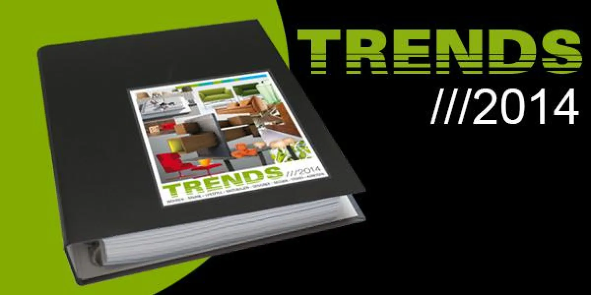 TRENDS /// 2014: 230 Seiten Entwicklungen zu Materialien, Design, Ladenbau, Möbel und Lifestyle.