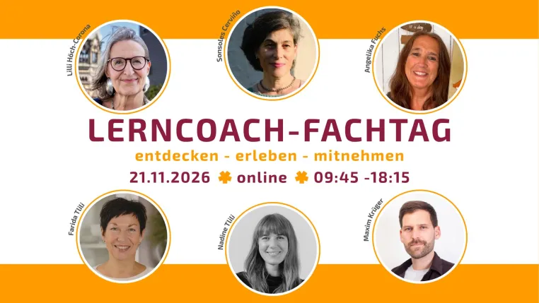 Bild: 3. Lerncoach-Online-Fachtag am 21. November 2026: Lernen bewegt gestalten