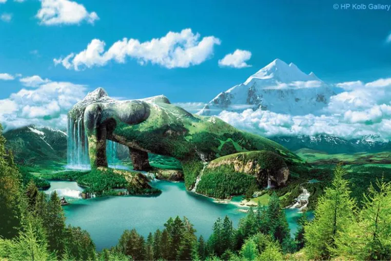 Composing virtueller Landschaften mit HP Kolb - und SIE entscheiden mit Bild: Composing virtueller Landschaften mit HP Kolb - und SIE entscheiden mit