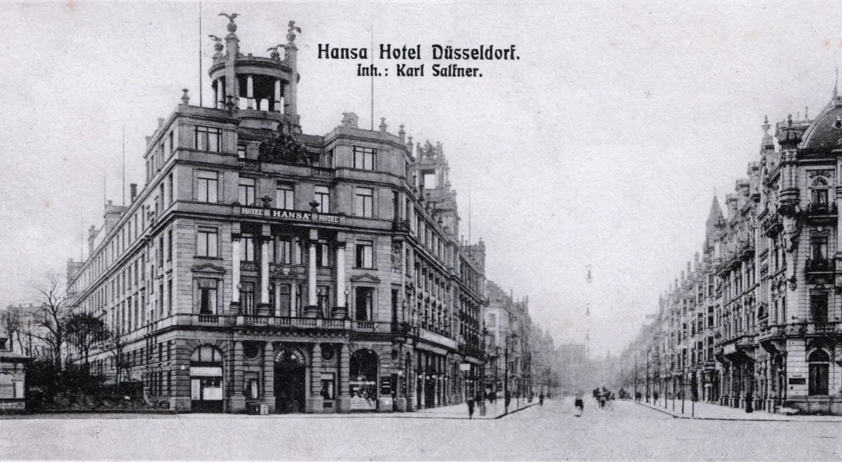 Gründung 1905 im Hansa-Hotel Düsseldorf (© Lichtdruck von Wihl. Otto, Düsseldorf 1905)