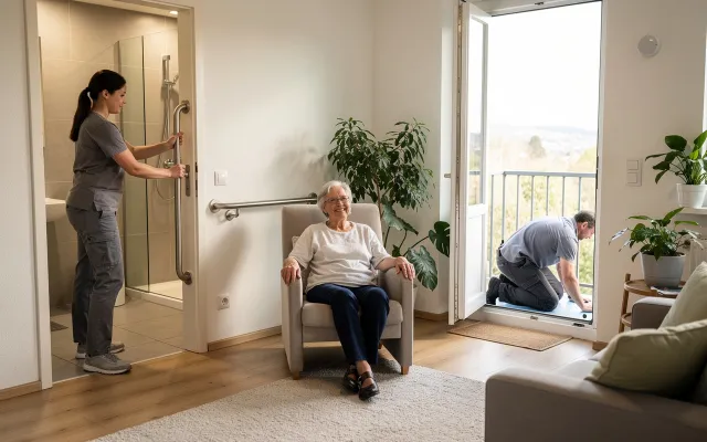 Bild: Wohnumfeldverbessernde Maßnahmen  sind immer noch ein Buch mit 7 Siegeln sagt DOC-DARMER