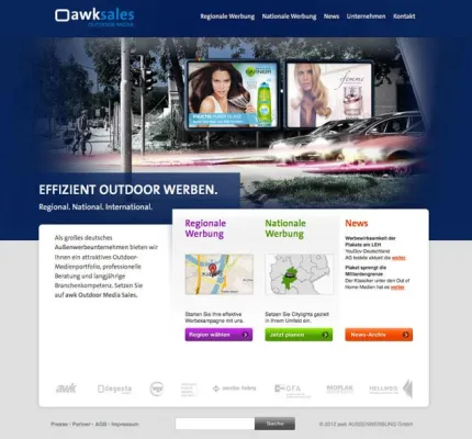 Bild: awk Outdoor Media Sales launcht Webauftritt