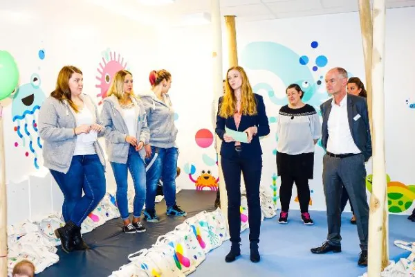 Bild: GWG-Gruppe und KMK Kinderzimmer eröffnen Kita am Alsterberg