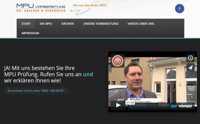 Bild: MPU-Vorbereitung in Gießen