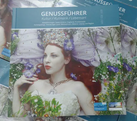 Bild: „GENUSSFÜHRER - Mitteldeutschland" - ein einladendes Produkt zur länderübergreifenden Vermarktung