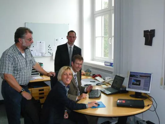 Bild: Schulhomepage im neuen Gewand