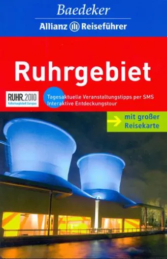 Der neue Baedeker Ruhrgebiet mit tagesaktuellen Veranstaltungstipps per SMS für Ruhr2010 Bild: Der neue Baedeker Ruhrgebiet mit tagesaktuellen Veranstaltungstipps per SMS für Ruhr2010