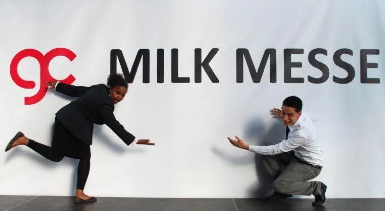 McKinsey zeigt Flagge als stolzer Arbeitgeber auf der MILK Job- & Karrieremesse 2012 Bild: McKinsey zeigt Flagge als stolzer Arbeitgeber auf der MILK Job- & Karrieremesse 2012