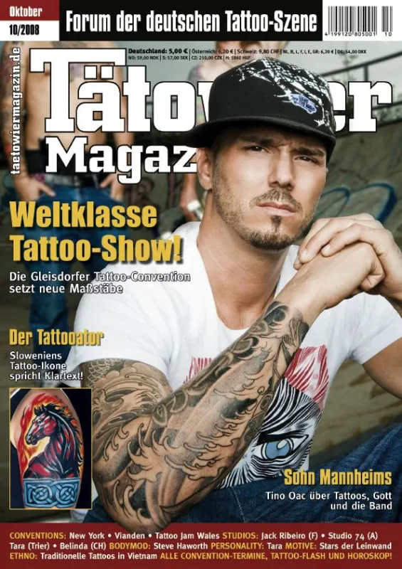 TätowierMagazin – Sänger der Söhne Mannheims im Exklusiv-Interview