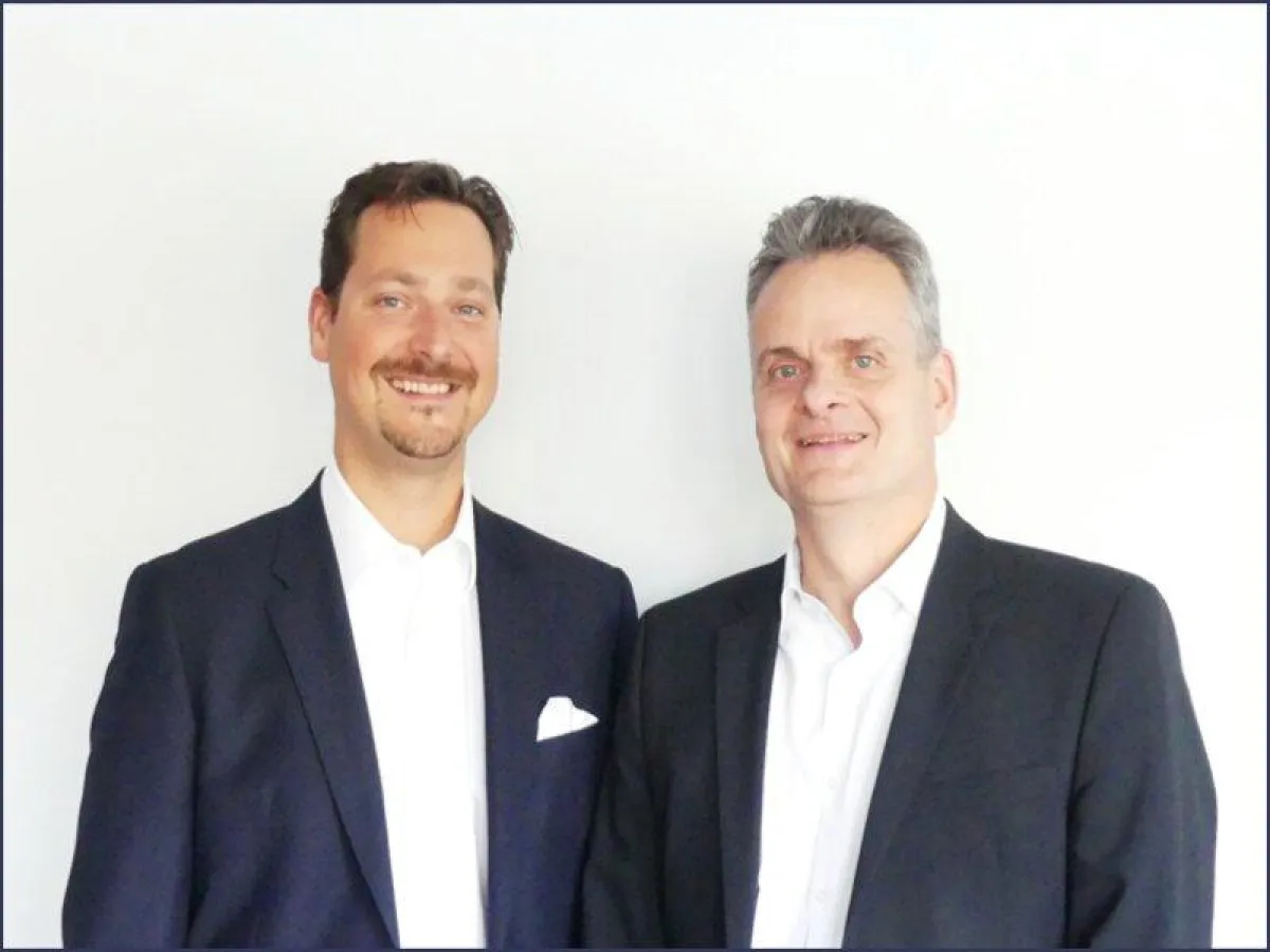 Ein erfolgreiches Duo: Philipp Kadel (l.) und Axel Rodeck nutzen in Zukunft gemeinsam Synergien.