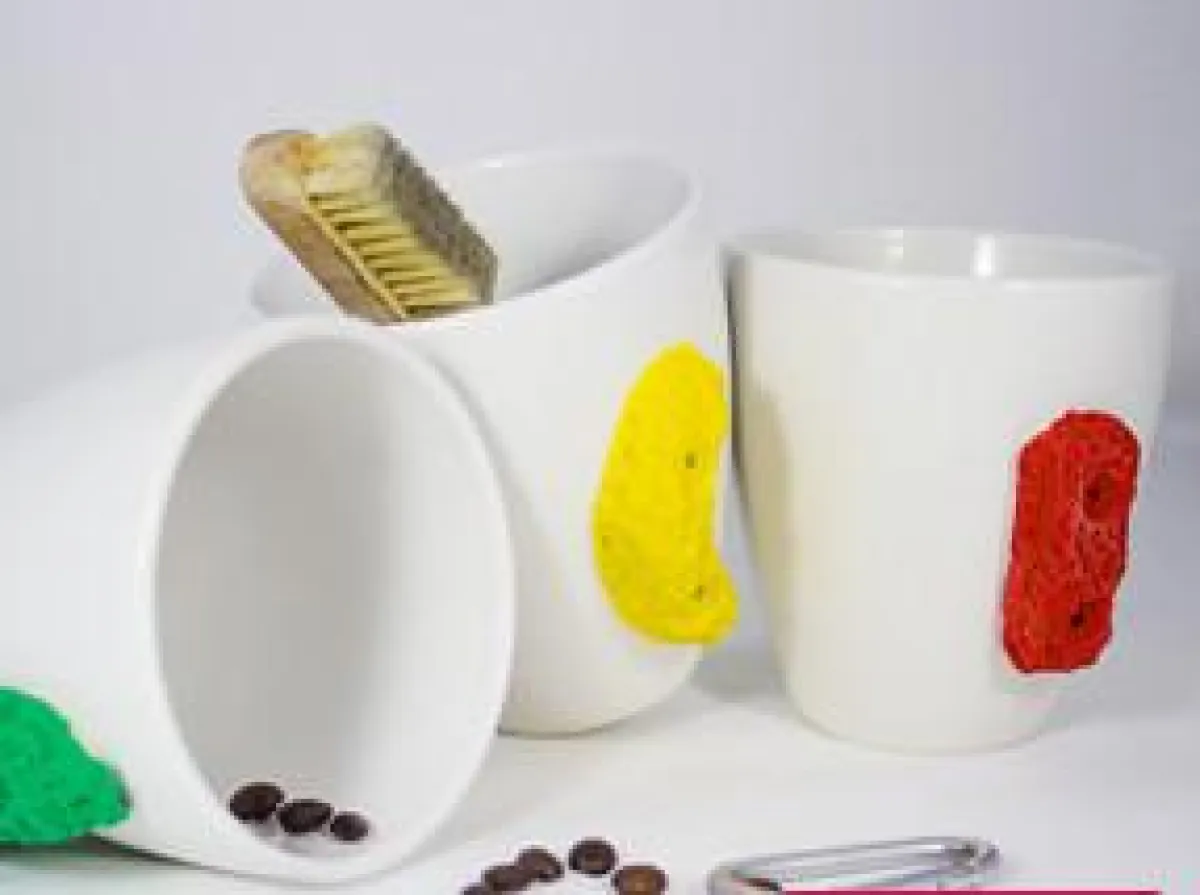 Die Tassen gibt es in verschiedenen Schwierigkeitsgraden