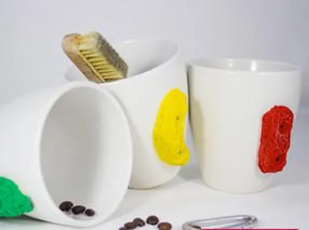 Bild: Die Klettertasse - trinken und trainieren